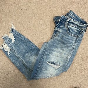 American Eagle Crop skinny jeans